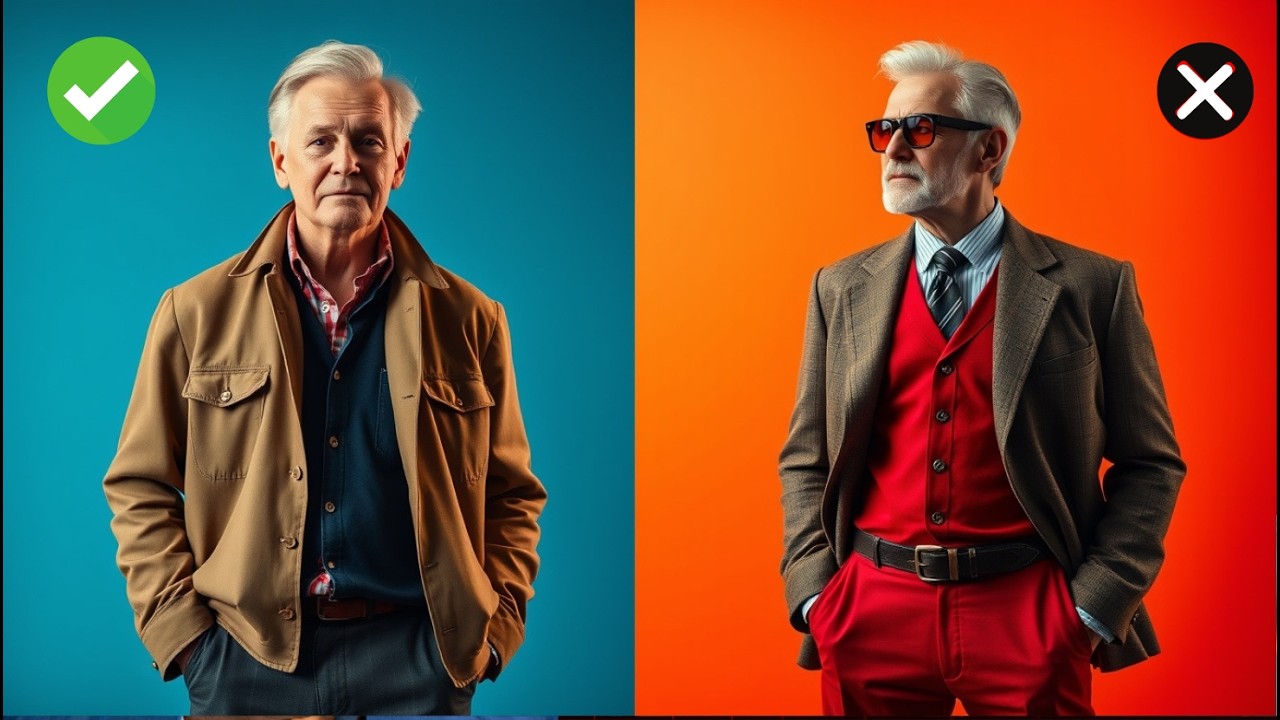 Men Over 50 Fashion Mistakes To Avoid