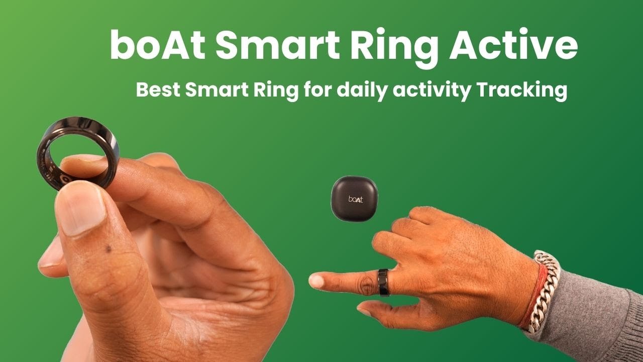 boAt Smart Ring Active unboxing & Review🔥 | Best Smart Ring for daily activity Tracking