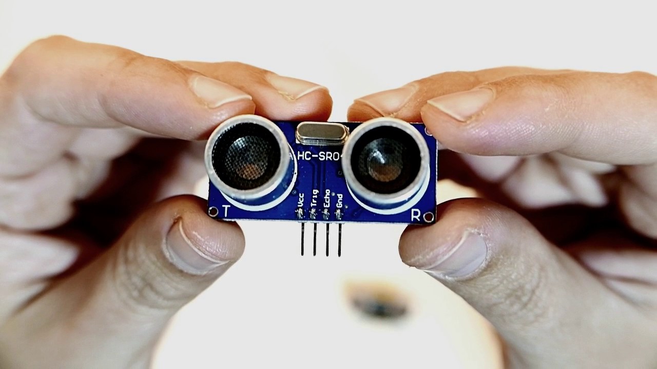 Sensor de ultrasonidos. Robótica educativa.