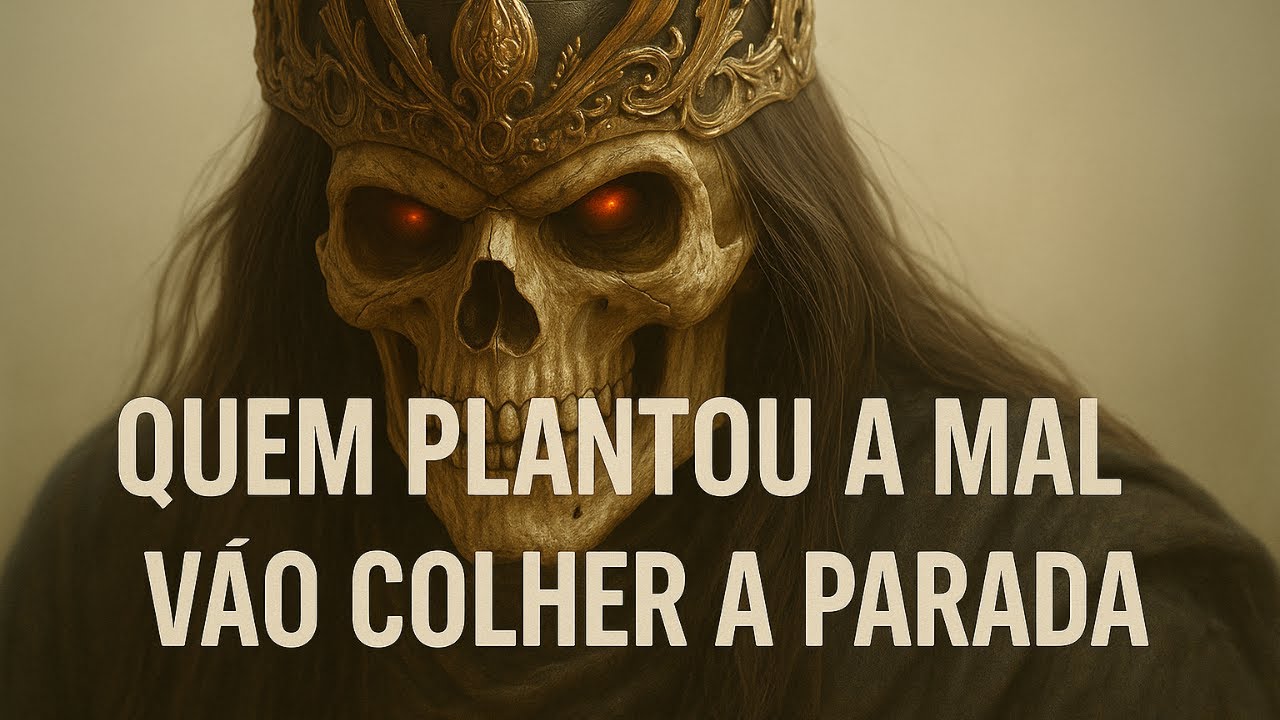 Quem Plantou O Mal Vai Colher A Parada - EXÚ CAVEIRA