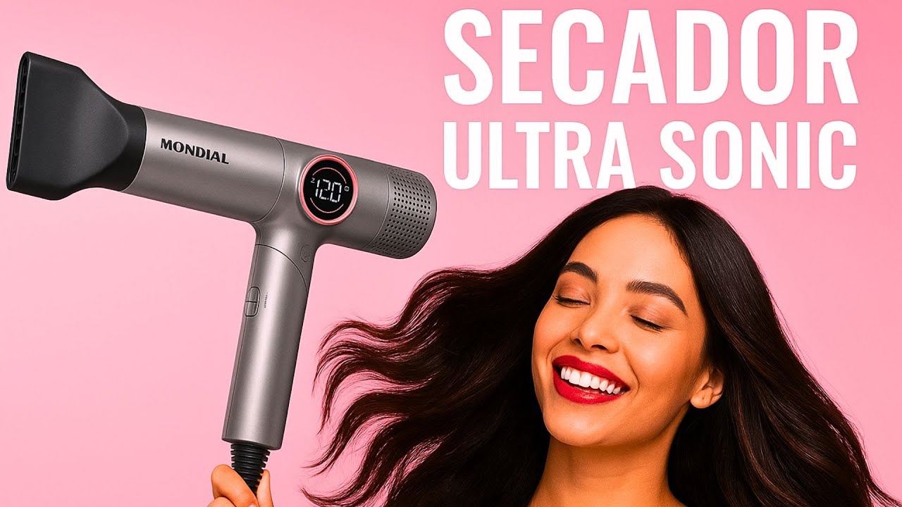 Secador Mondial Ultra Sonic By Juliette | 🤩 Achadinho Amazon IMPERDÍVEL! Leveza e Frizz Zero ✨