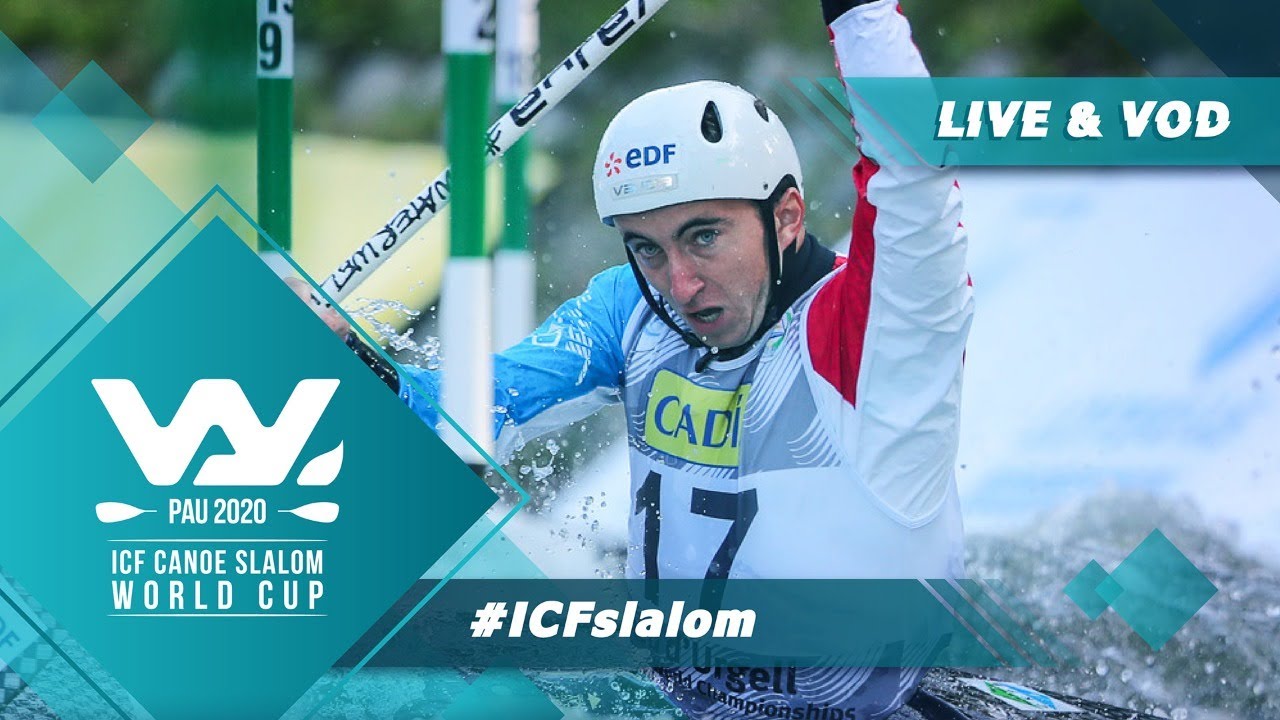 2020 ICF Canoe-Kayak Slalom World Cup Pau France / Finals – K1