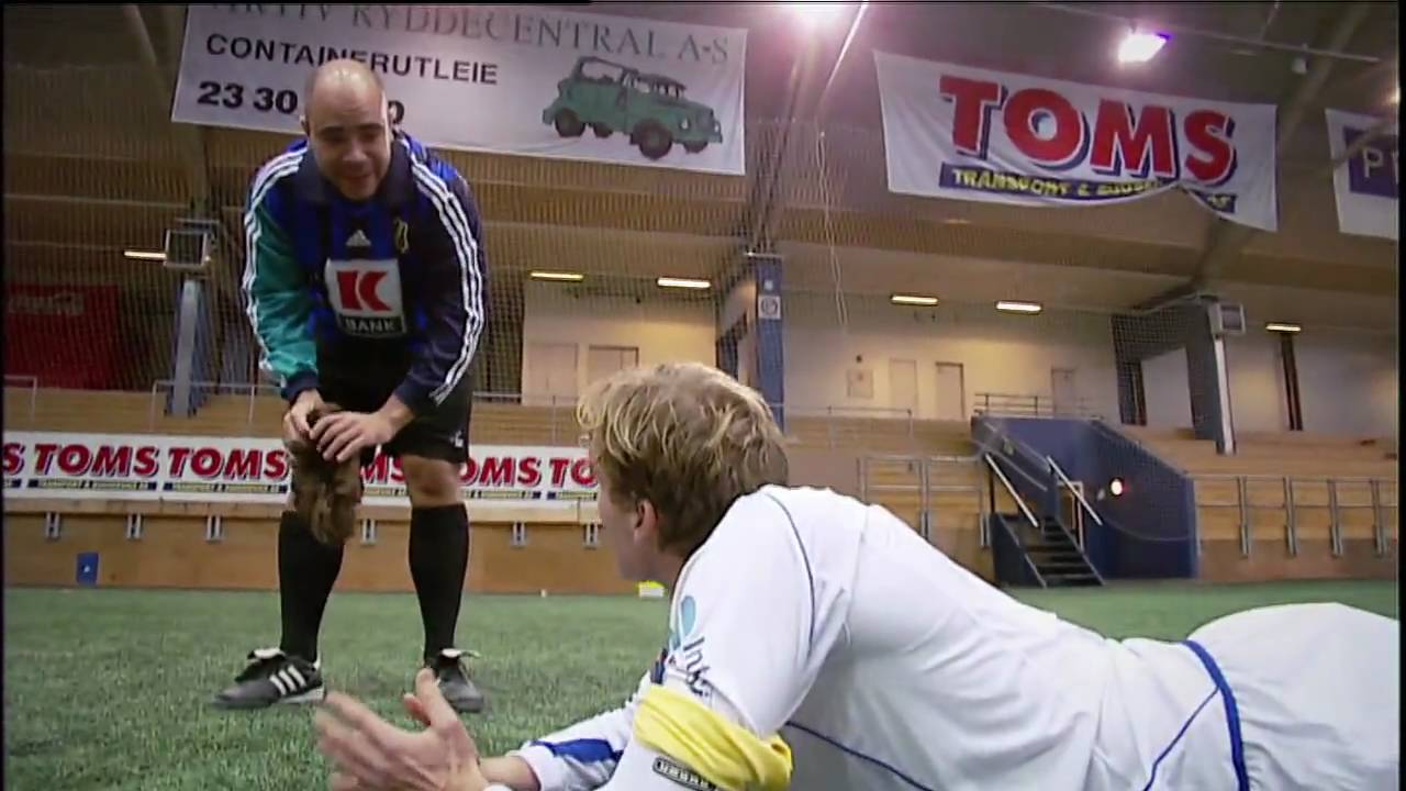 Rekonstruksjon Knut Anders Fostervold på Golden Goal