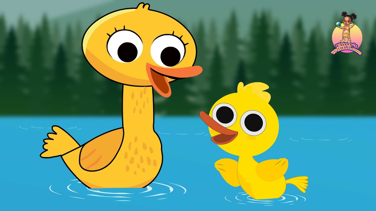 Five Little Ducks Counting Song | Nursery Rhymes for Kids | Fun Kids Songs