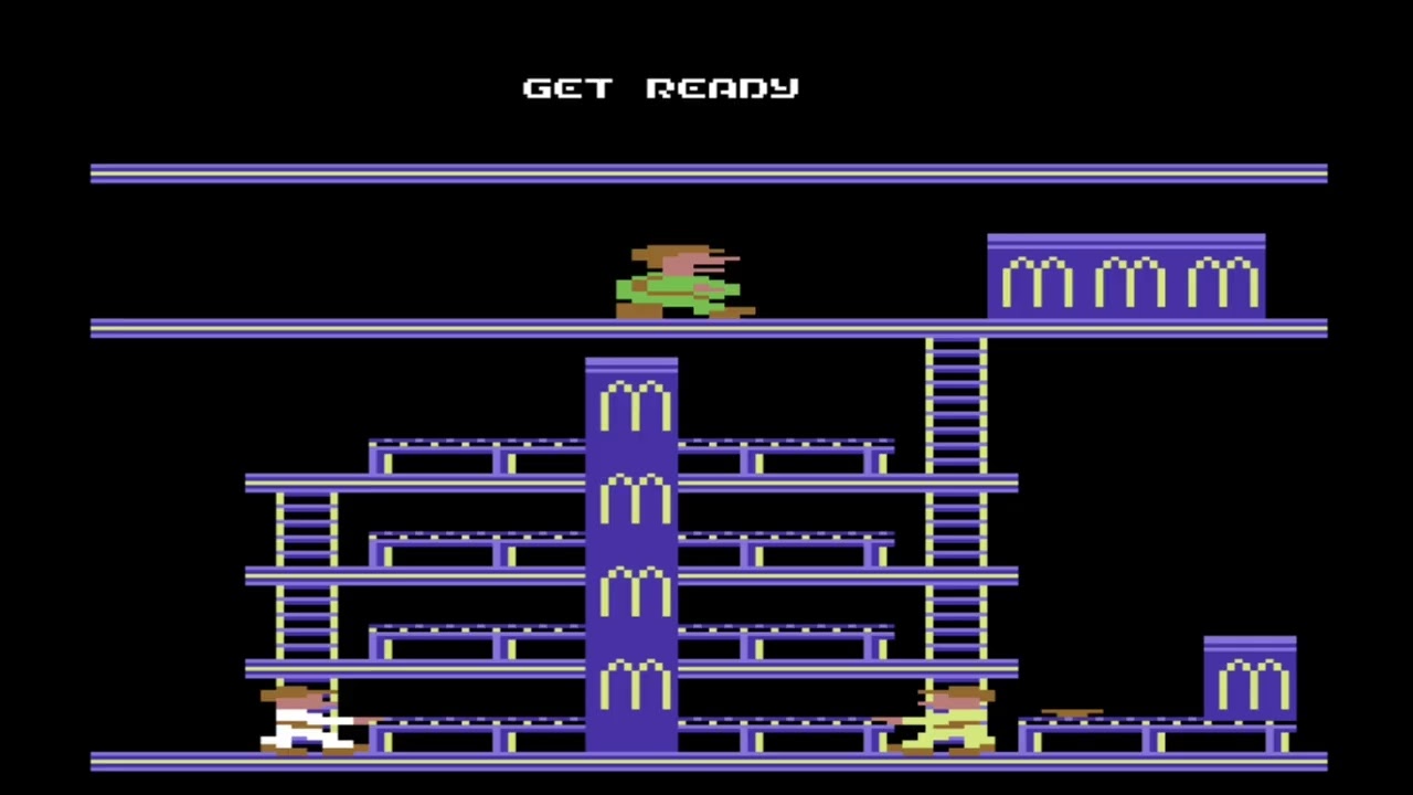 C64 Game: Darius in Hamburgerland (1988, NGC)