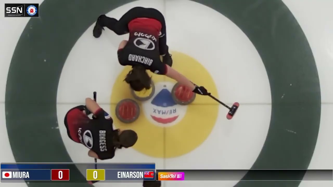 FEATURE  Kerri Einarson vs  Yuina Miura   Draw 2   Saville Shootout 7