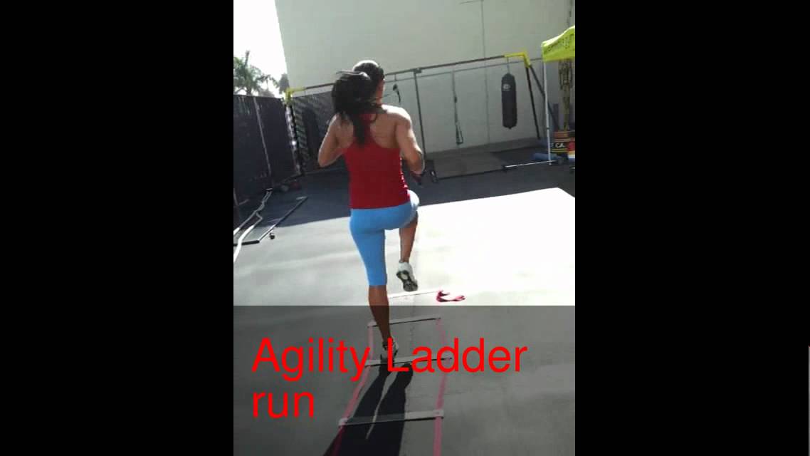 Agility Ladder Run Бег с поднятием коленей