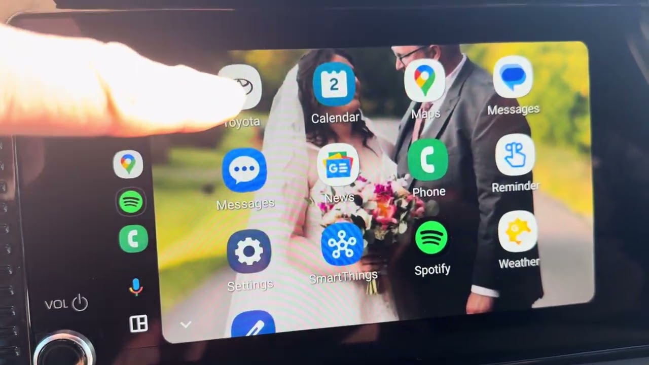Подключение беспроводного Android Auto в Toyota