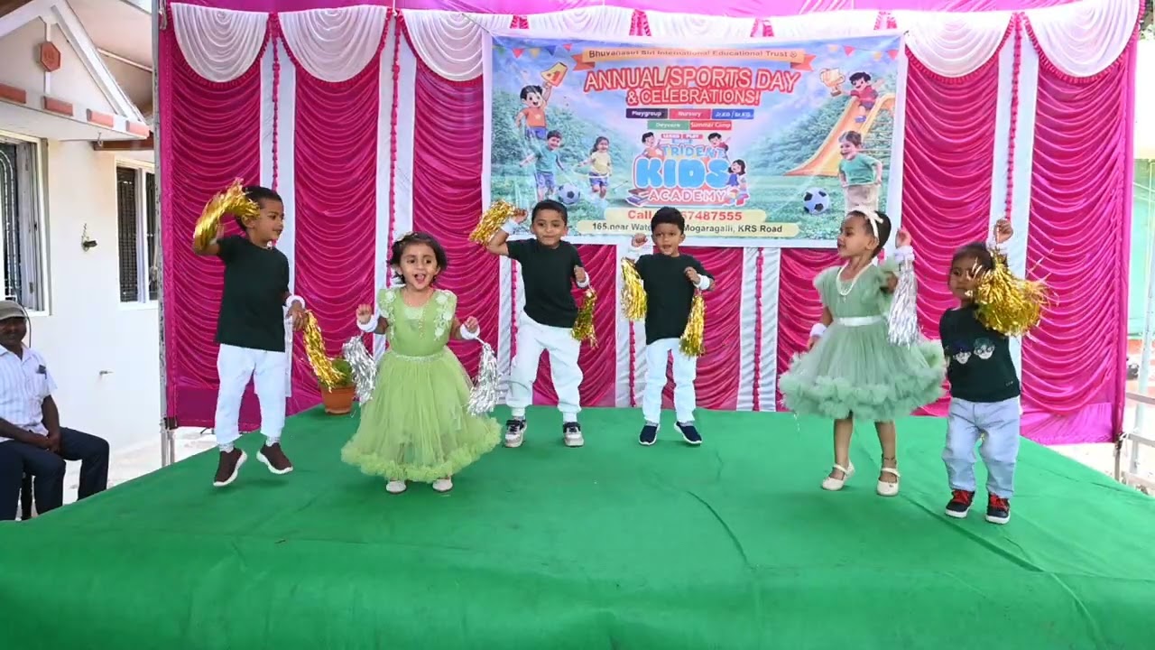 @TridentKidsAcademy  Crazy Frog Dance by Playgroup Kids | Cute Preschool Dance Performance #foryou 