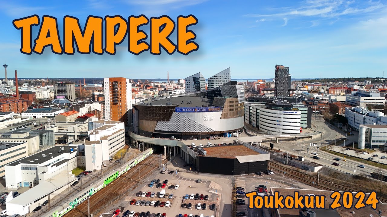 Tampere drone 4k, Toukokuu 2024