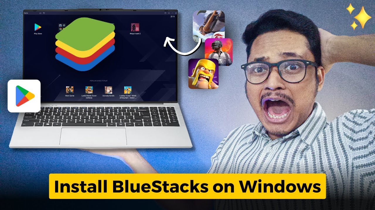 How to Download & Install BlueStacks in Windows 7/10/11? Bluestacks Kaise Download Kare