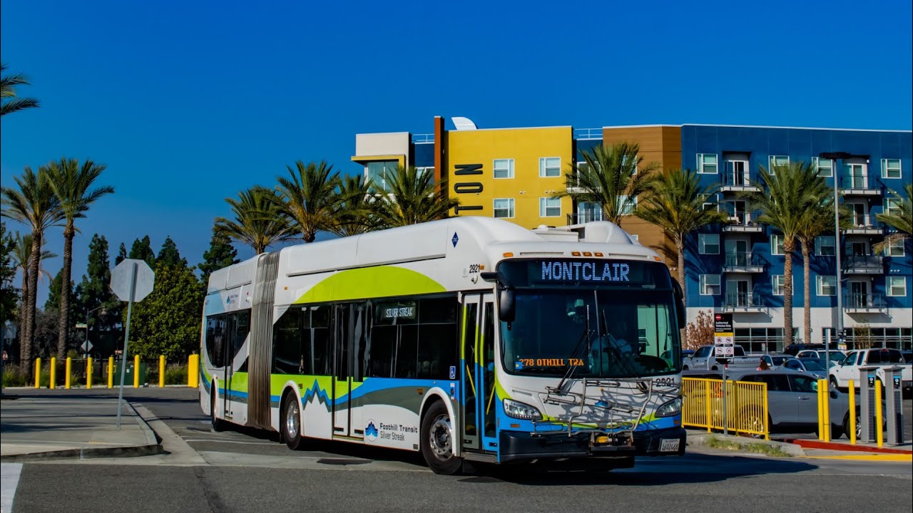 Foothill Transit 2020 New Flyer XN60 #2921 - Ride Video 