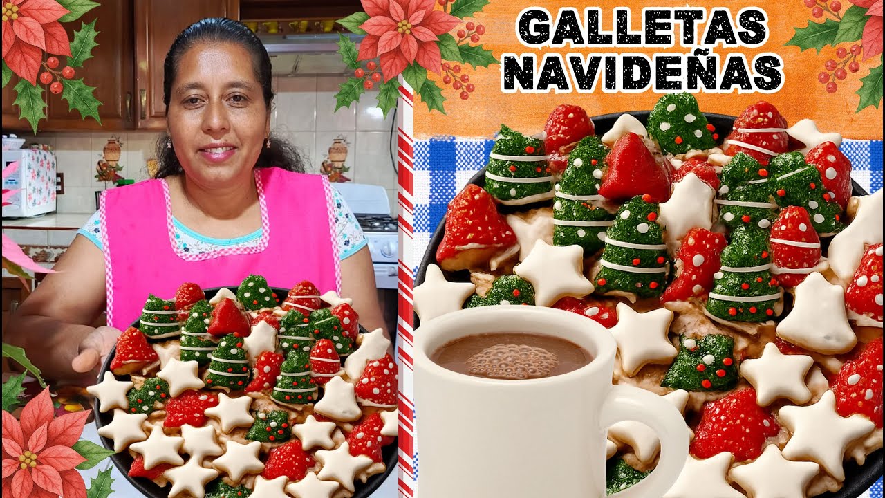 GALLETAS NAVIDEÑAS CASERAS QUE PERFUMAN TODA TU CASA | RECETA FÁCIL Y TRADICIONAL