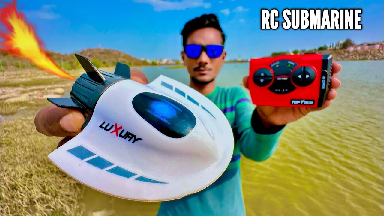 I Bought Unique RC Diving Submarine to run in water - Chatpat toy TV