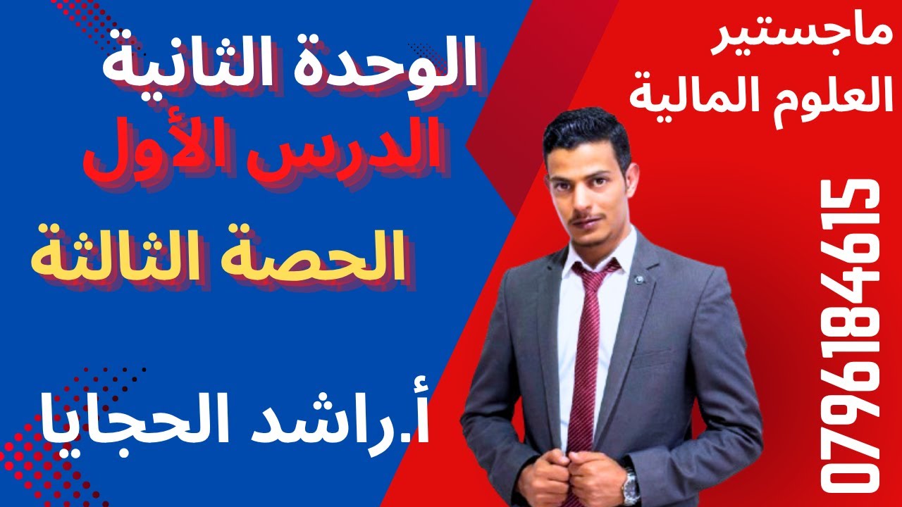 الثقافة المالية 2008 🔥 | اعداد القوائم المالية  |قائمة حقوق الملكية |❤️ أ. راشد الحجايا