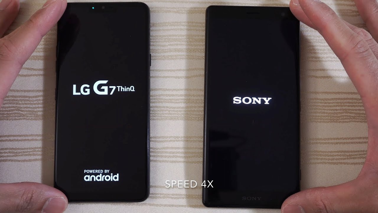LG G7 ThinQ vs Sony Xperia XZ2 - Speed Test!