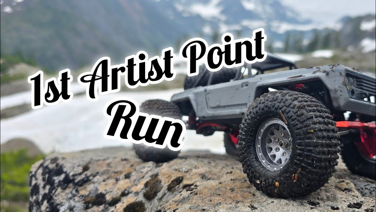1st trip to Artist Point with the 4m Rippers!