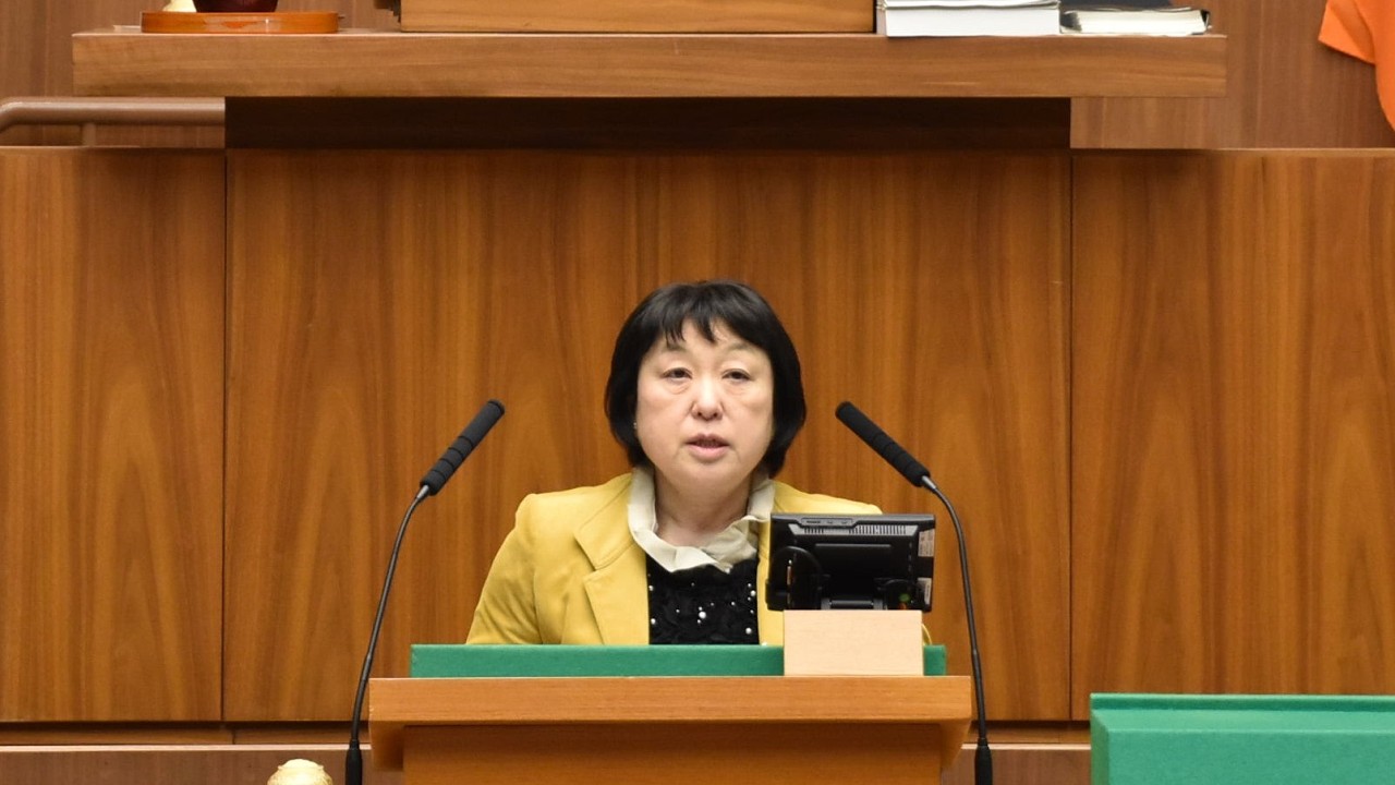 「長野県議会　本会議中継（令和8年2月26日　一般質問⑱　丸山寿子議員）」