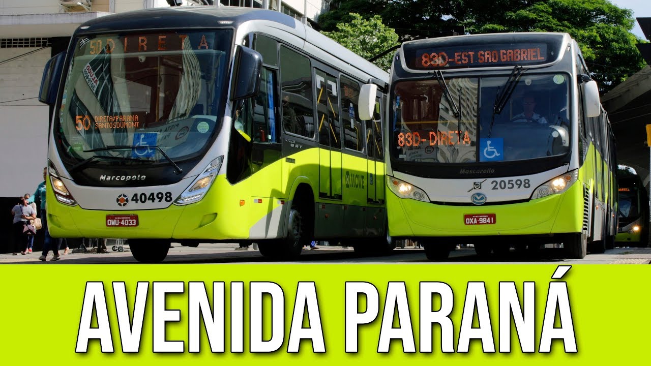 Avenida Paraná (Belo Horizonte/MG) - Movimentação de Ônibus #103