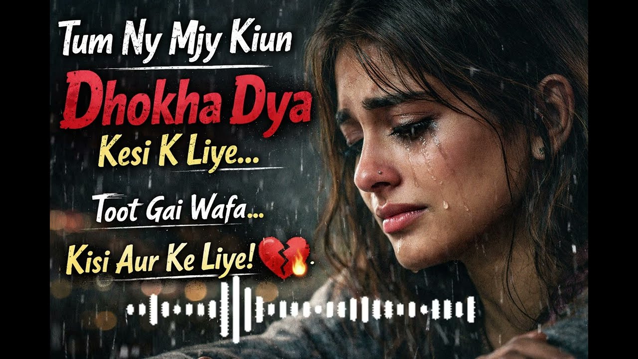 Tum Ny Mjy Kiun Dhokha Dya Kesi K Liye 💔 | Heart Touching Sad Song 2026 | Emotional Breakup Song