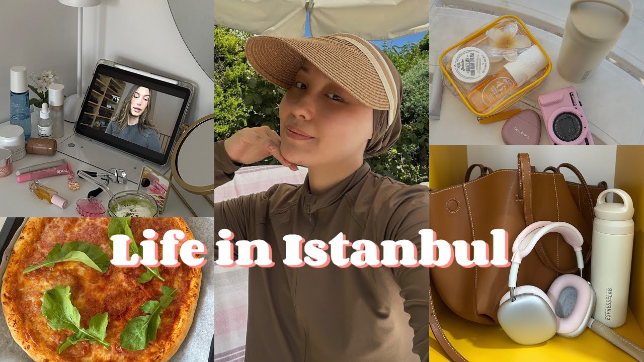 Life in Istanbul | pool days, matcha lattes, summer vibes.