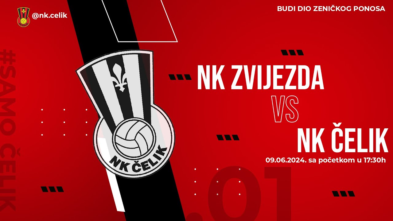 NK ZVIJEZDA - NK ČELIK | 30. kolo Prve lige FBIH   ⚫️🔴