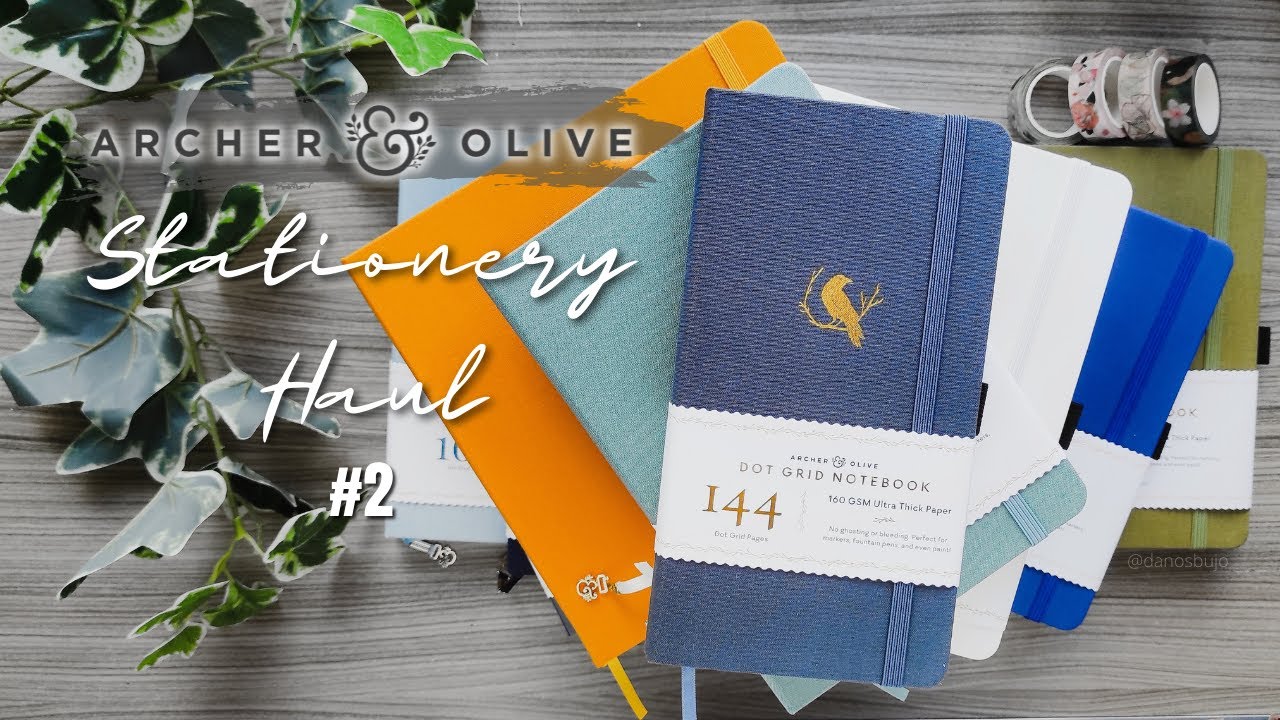 *Black Friday* Archer & Olive Stationery Haul #2 | Dano's Bujo