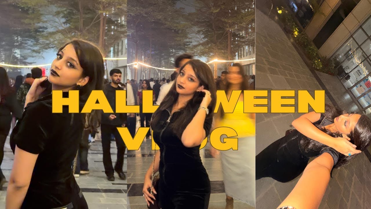 First time i have attended halloween party in my college.🥰 | Yuvika Panchal