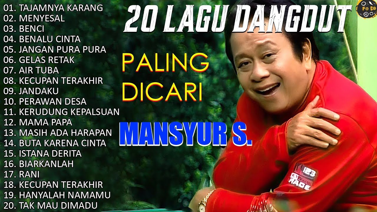 Mansyur S Full Album Terbaik 🍓 Lagu Kenangan Nostalgia 80an - 90an Terbaik 🍓 LaguLawas