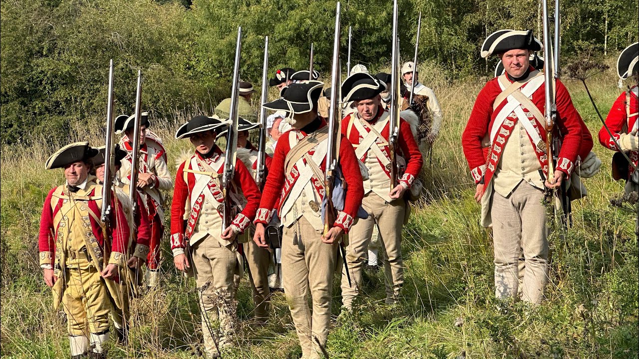 Skirmish in the Meadow ~ American Revolutionary War | Re-enactment Weekend at Oakwell Hall