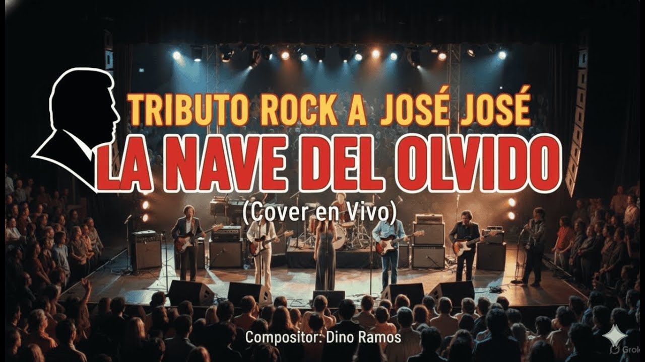 LA NAVE DEL OLVIDO (Cover en Vivo)|Tributo Rock a José José