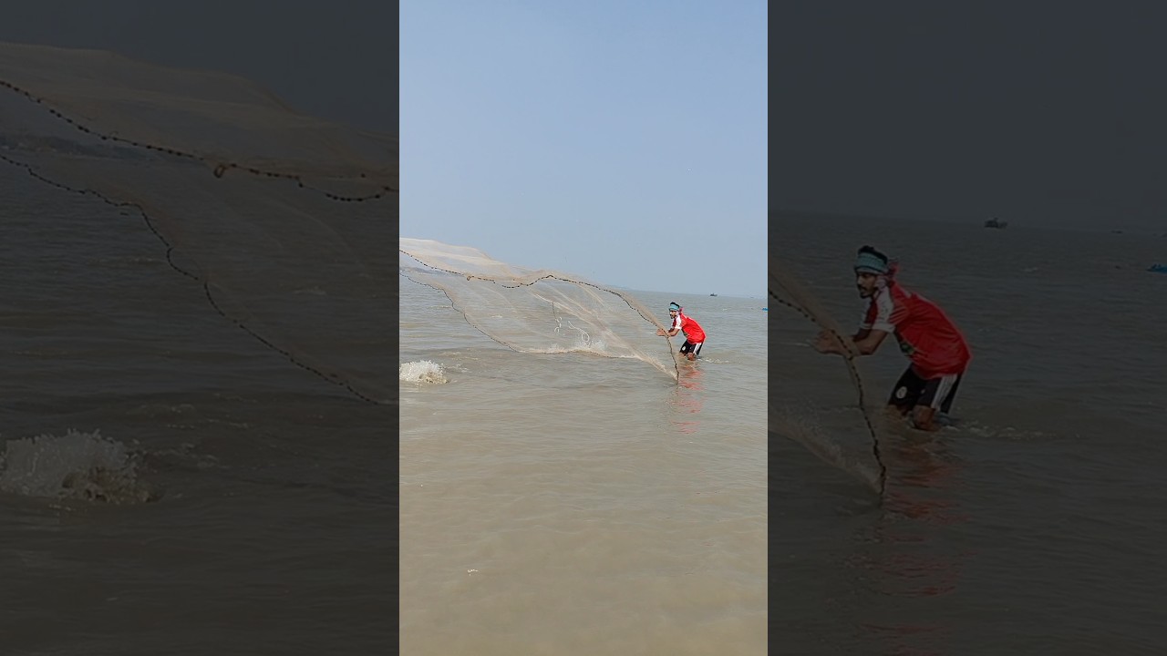 amazing river big fish catching time in river #viral #fishing #shorts