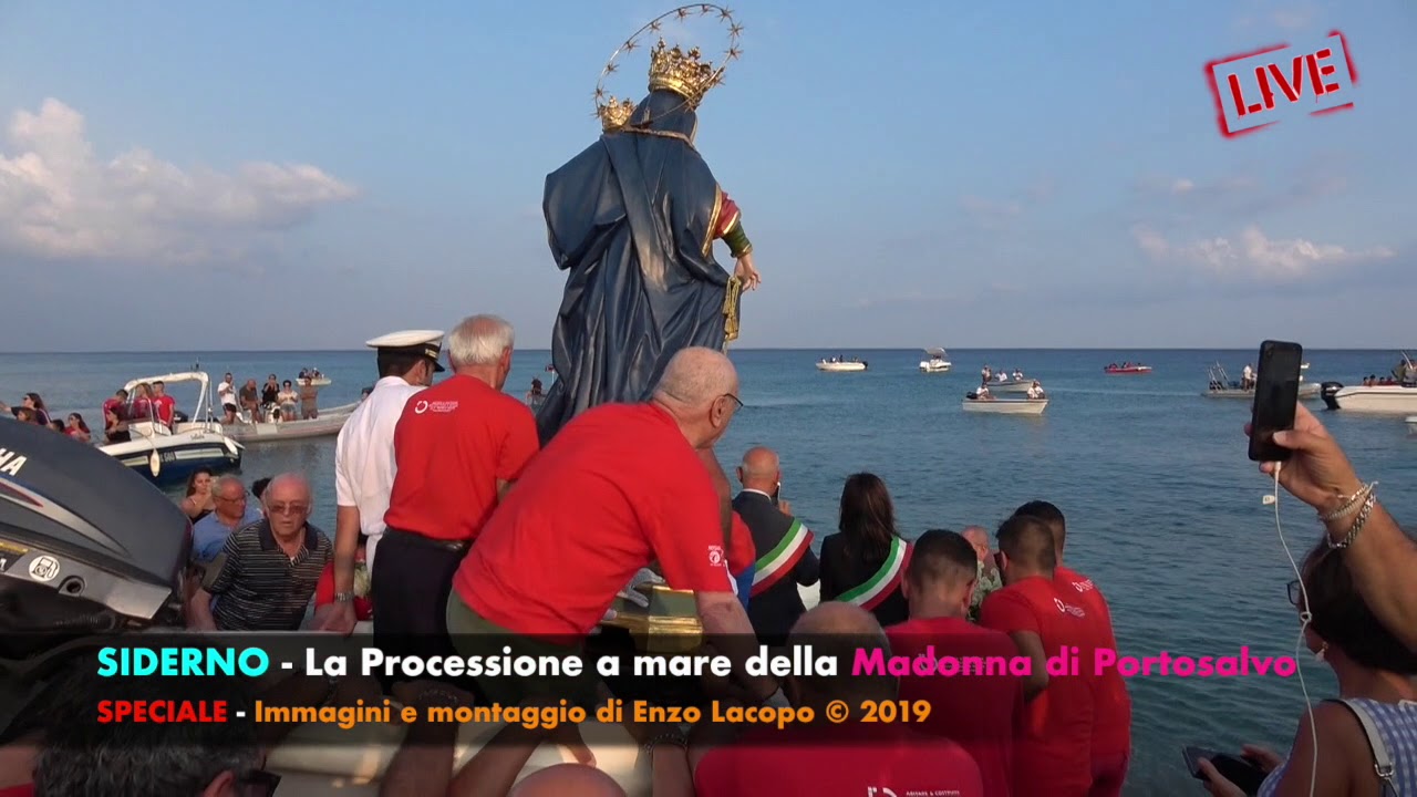 SIDERNO - Processione della Madonna di Portosalvo a mare (by EL)