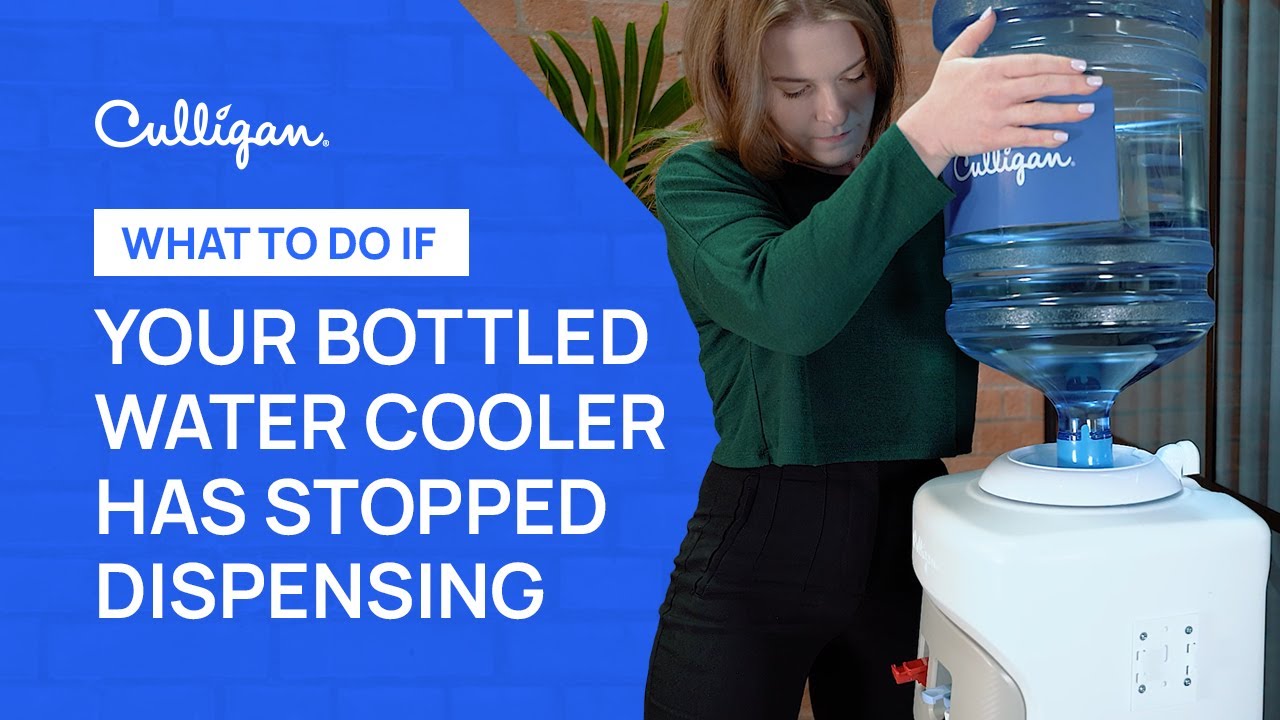 What to do if your bottled water cooler isn't dispensing water | Culligan UK