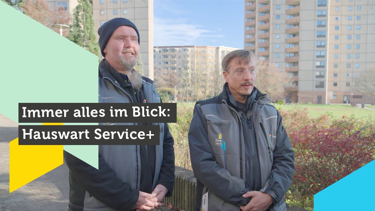 Immer alles im Blick: Hauswart Service+