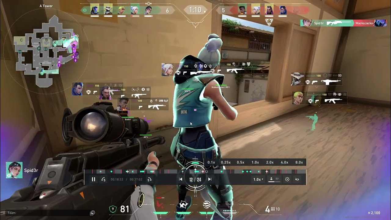 Gekko stole my ace!! #valorant