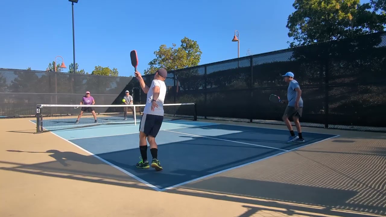 Eric, Hiran vs Jenny, Josh 2.7.26 #pickleball Set 2 at Vellano Park, Chino Hills, CA