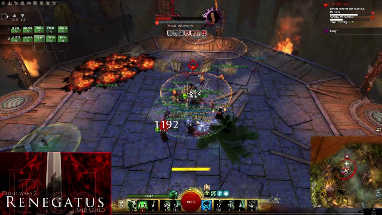 [Ren] 10 Reapers vs Sabetha