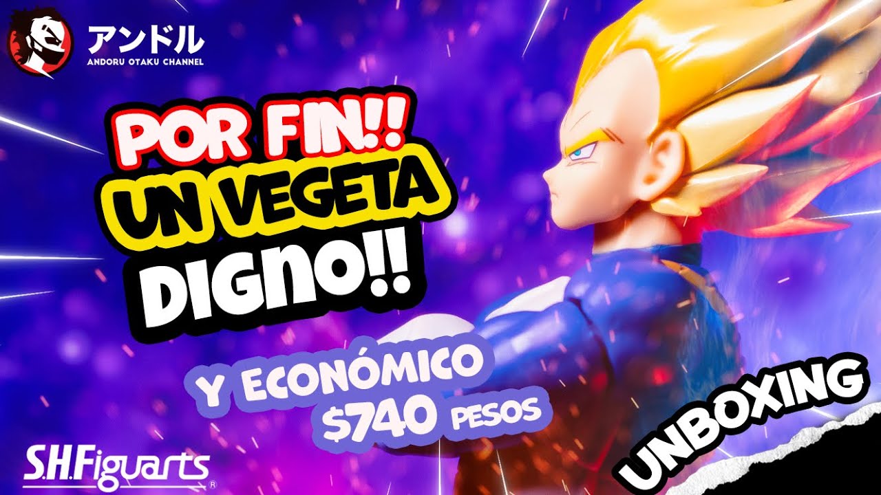 ✅ VEGETA SH Figuarts 2023 El más ECONÓMICO y el MEJOR!! 💙 Review andoru