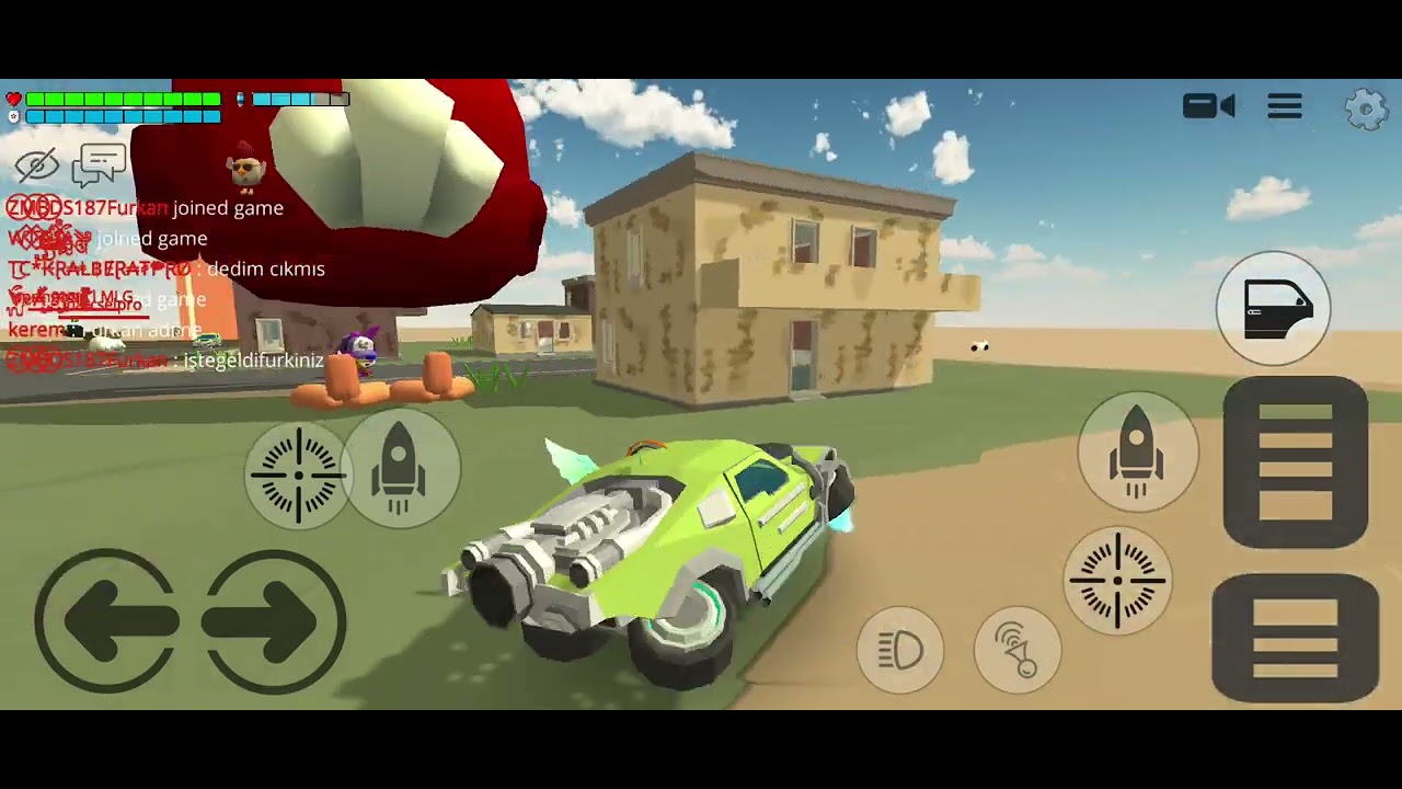 Chicken gun oynuyoruzz @KNGBERATPRO 