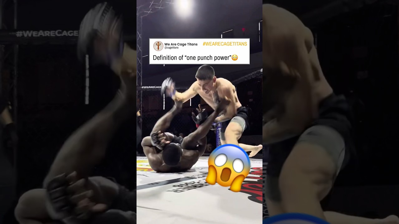 This clip is INSANE😭🔥 #mma #fighting #combatsports #mmafighter #wearecagetitans