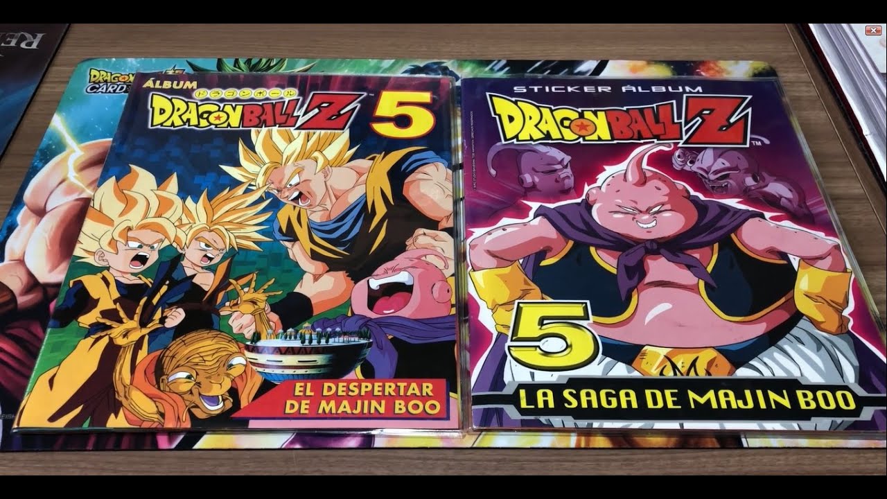 ALBUM DRAGON BALL Z 5 LAMINAS Y ALBUM DRAGON BALL Z 5 REEDICION - NAVARRETE