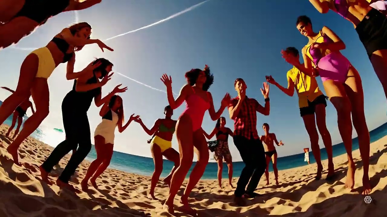 AI-Generated EDM Dance Music #1 Beach Dance | Hypnotic Beats & Futuristic Sounds 🚀