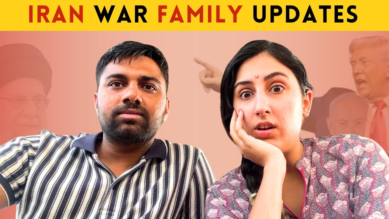 Iran - USA - Israel War Family Updates | Indian Persian Couple Vlog