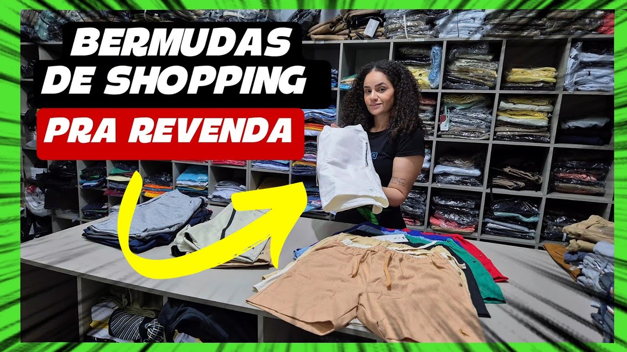 ⭐️ Bermuda de Moletom e Short Linho com QUALIDADE INSANA! S&oacute; a Cleo do br&aacute;s ATACADISTA tem!
