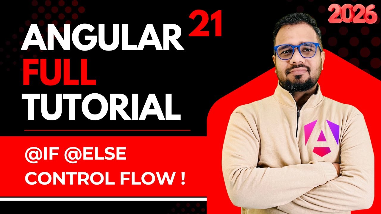 Angular 21 Tutorial in Hindi #18 | If-Else Control Flow | Hide–Show & Toggle