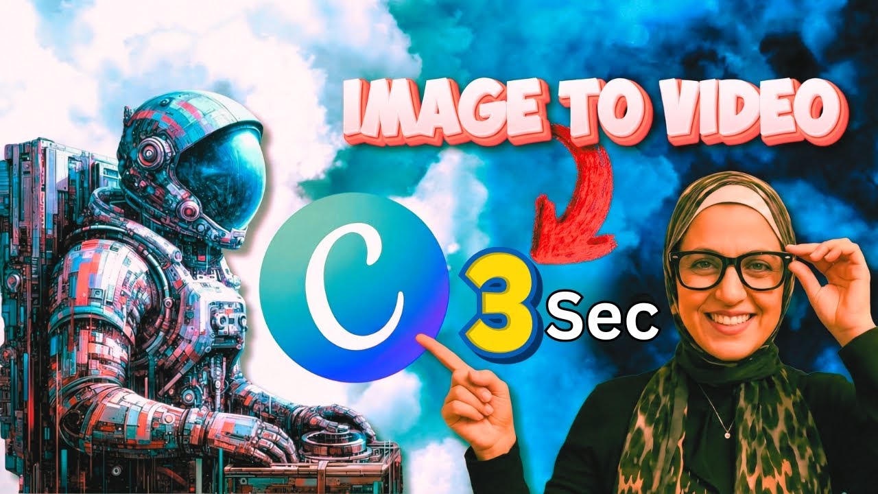 من صورة لفيديو في ثواني! اكتشف ميزة Image to Video الجديدة من كانفا