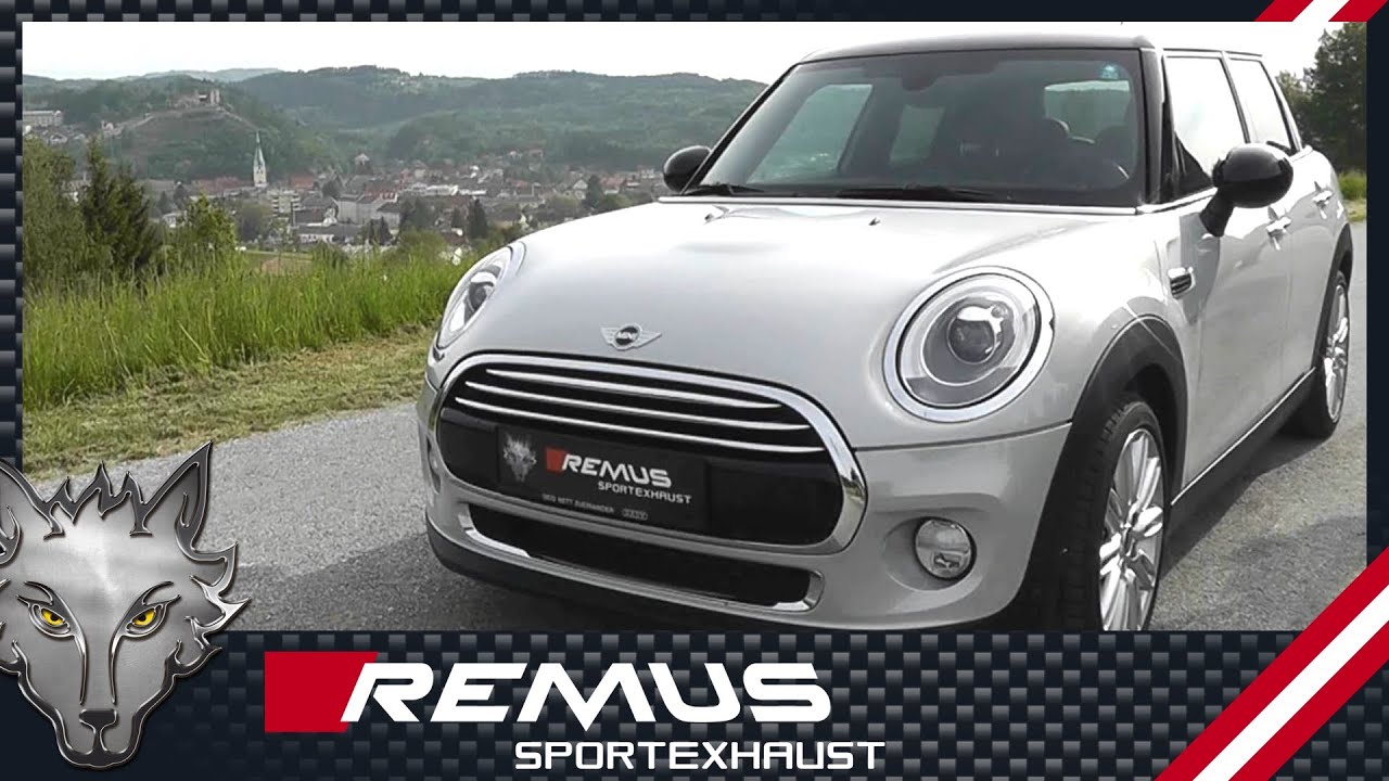 Mini Cooper F55 with REMUS cat-back sport exhaust