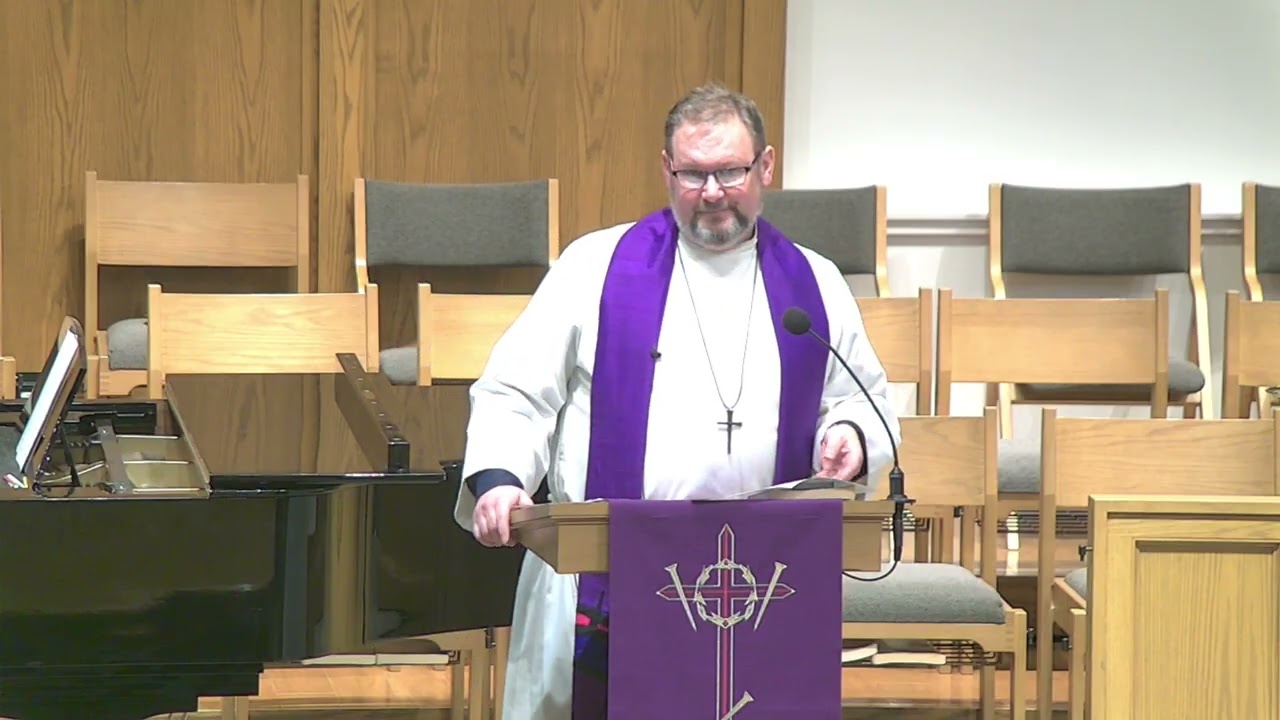 March 11, 2026 7:00 pm service from St. Martin Lutheran Church