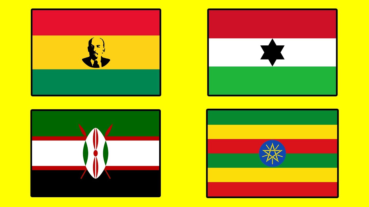 Fun with Flags AFRICA Edition - Countries That Don't Exist